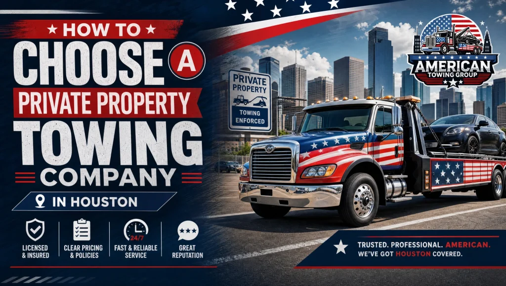 choose towing company Houston vendor checklist for private property towing with a trusted parking enforcement partner
