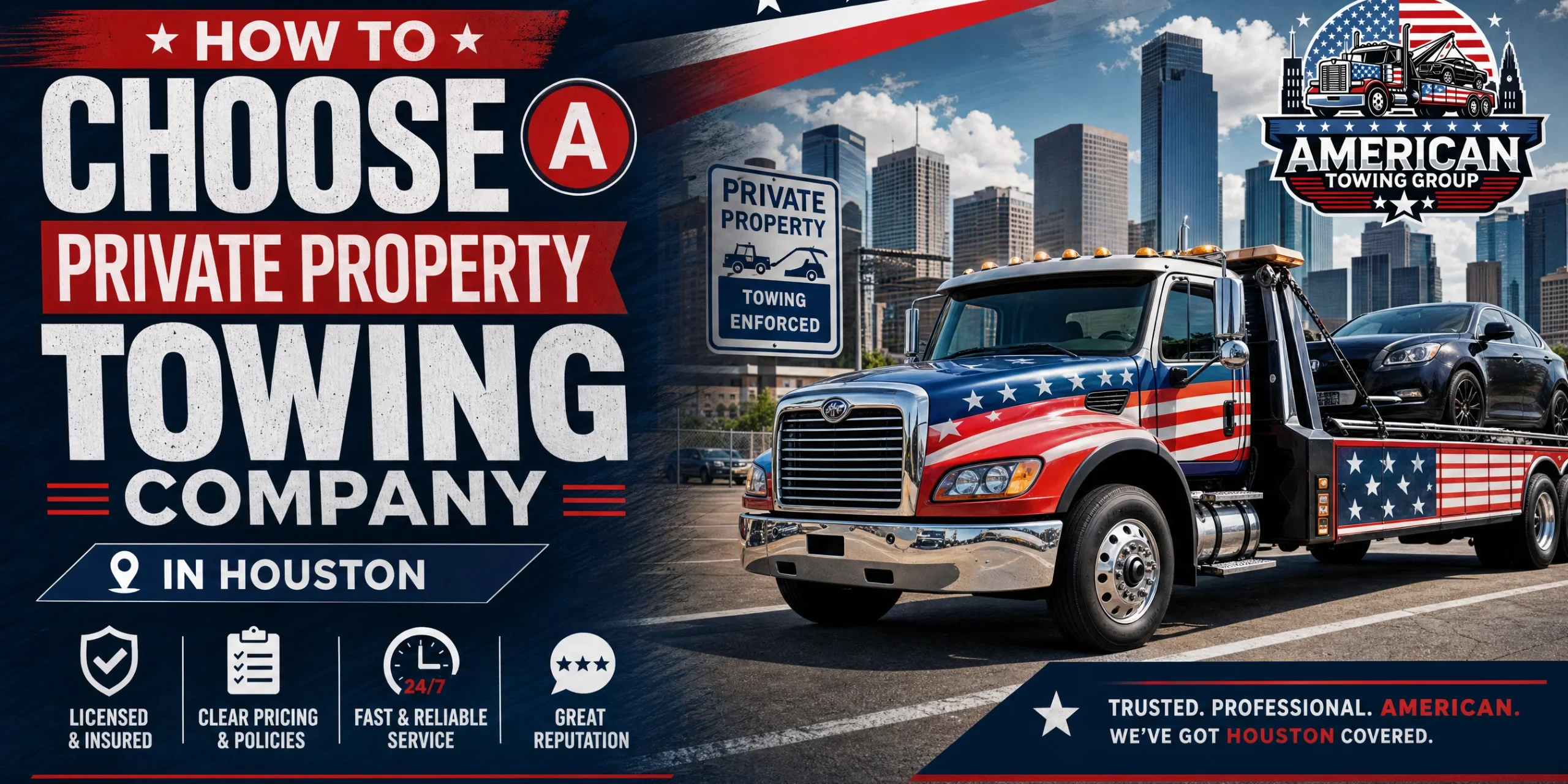 choose towing company Houston vendor checklist for private property towing with a trusted parking enforcement partner